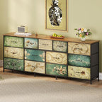 Tohomeor Dresser for Bedroom Chest of Drawers Fabric Dresser for Closet - Image 2