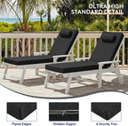 Chaise Lounge Cushion for Outdoor Furniture, Waterproof, Fade-Resistant and - Image 7