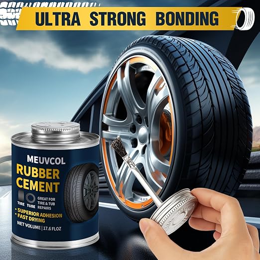 Vulcanizing Cement – 17.6 Oz Rubber Cement All Purpose - Image 7