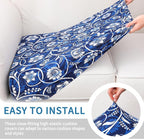 Printed Couch Cushion Covers, Sofa Covers Washable - Image 4