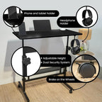 Model 2026 Adjustable Height Rolling Desk - Image 6