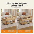 Sikaic Lift Top Coffee Table - Image 6