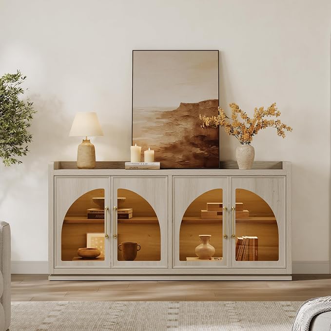 SICOTAS Sideboard Buffet Cabinet - Image 3