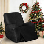 ANARACHON Leather Look Recliner Chair Covers, 4-Pieces Stretch Recliner Cover - Image 2