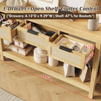 Luoxiao Natural Entryway Table - Image 5