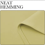NICETOWN RV Blackout Curtains for Camper Windows, Paler Yellow, Short Blackout - Image 6