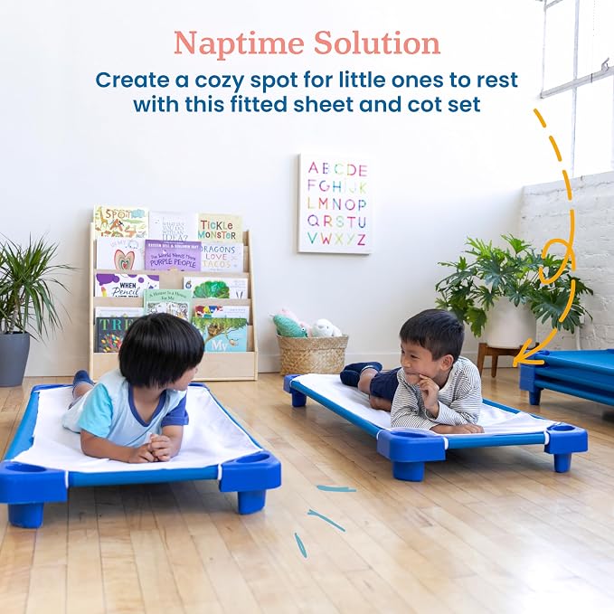 ECR4Kids Stackable Kiddie Cot - Image 3