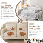 Boho Chenille Couch Cover for Dogs, Non Slip Sofa Cover, Couch Slipcover Covers - Image 4