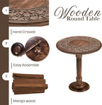 Wooden End Table for Living Room - Image 4