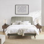mopio Ensley Mid Century Modern Side Table, Small Accent Tables - Image 3