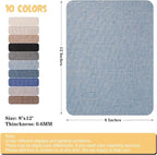 Canvas Repair Patch 8 x12 Inch, Self-Adhesive Waterproof Linen Repair Patches - Image 2
