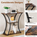 Hoctieon 3 Tier Console Table - Image 5