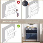 Nicetree Shoe Storage Cabinet, Shoe Cabinet - Image 8
