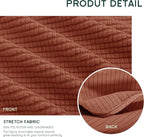 Hokway Couch Cushion Covers Stretch Cushion Covers Sofa Seat Cushion Slipcover - Image 2