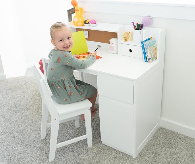UTEX Kids Desk and Chair Set, Kids Study Desk - Image 3