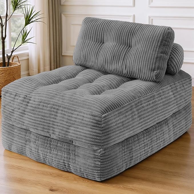 Folding Sofa Bed, Convertible Sleeper Chair by SIMFLAG