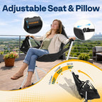 VIVOHOME Hammock Camping Chair, Portable Outdoor Swinging Rocking Chairs - Image 5