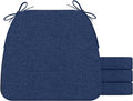 AAAAAcessories D-Shaped Chair Cushions, Machine-Washable Cover by AAAAAcessories