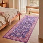 Washable Runner Rug, 2x6Ft Floral Runners - Image 6