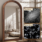 Full Length Mirror, Oversized Stand Up Mirrors Large Wall Mirrors, Wall Mounted - Image 5