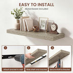 Dreamland 32 Inches Floating Shelves - Image 5