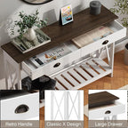 ChooChoo 47" Farmhouse Console Table - Image 5