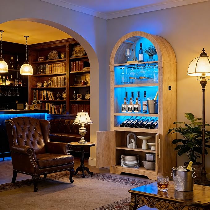 Vlsrka Arched Cabinet, Kitchen Pantry Cabinets - Image 5