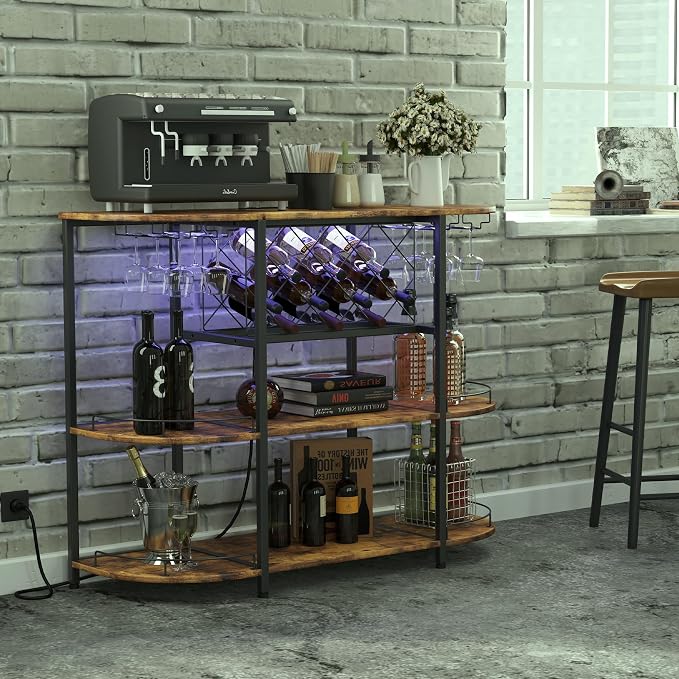 ZOPEND 3-Tier Wine Bar Cart - Image 7