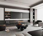 35.03" Cloud Coffee Table for Living Room Unique Coffee Table Modern Low Coffee - Image 8