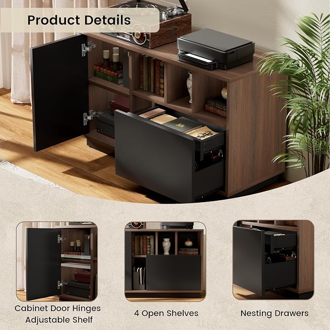 39" Office Storage Cabinet - Image 4