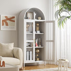 VEXPOR 73" Tall Arched Display Cabinet - Image 3