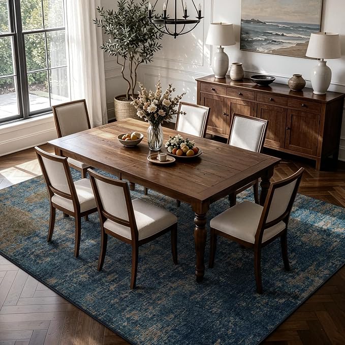 8x10 Washable Area Rug for Living Room, Dining Room, Playroom | Ultra Soft - Image 7