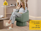 Dewhut Swivel Accent Chair, 360° Swivel Barrel Chair - Image 3
