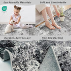 3x5 Washable Entryway Rug – Non-Slip Rubber Backed Small Area Rug - Image 7