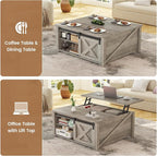 SEDETA 31.5" Lift Top Coffee Table - Image 4