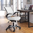 Modway Edge Mesh Back and Mesh Seat Office Chair In Black - Image 2