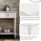 Harper & Bright Designs TREXM Daisy Series Console Table Traditional Design - Image 6