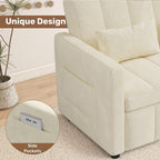 Nebuaegis Sleeper Sofa Bed, 3-in-1 Convertible Pull Out Couch - Image 6