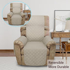 Reversible Chair Covers for Recliner Oversized, Water Repellent, Chair - Image 2