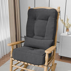 Rocking Chair Cushions with Pillow, Waterproof and Fade-Resistant Thicken by Aofeite