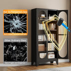 PAOFIN 71" H Locking Display Cabinet - Image 6