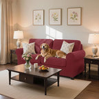 SUBRTEX 5 Pieces Stretch Sofa Slipcover Sets Couch Cover Sets Backrest Cushion - Image 8