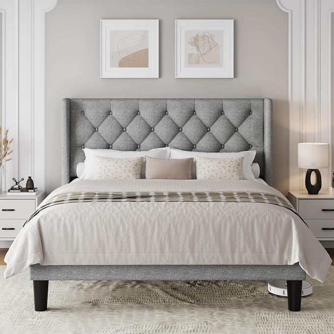 Einhomn Queen Size Platform Bed Frame - Image 7