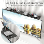 CABTE Adjustable Steel TV Top Shelf, Floating TV Stand, Universal Monitor Shelf - Image 3