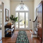 Washable Runner Rug, 2x6Ft Floral Rug Runners - Image 3