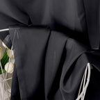 Black Sheer Curtains 78 Inches Long 2 Panels - Image 6