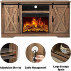 AMERLIFE 59" Fireplace TV Stand - Image 5