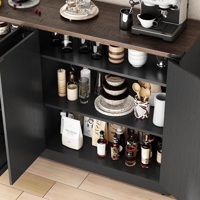 Sideboard Buffet Cabinet with Storage - Image 7