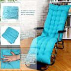 67 x 19 Inch Chaise Lounge Cushions Soft Lounge Chair Cushion Gravity Chair - Image 3