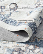 AMADA HOMEFURNISHING 6x9 Area Rugs, Vintage Rugs - Image 7